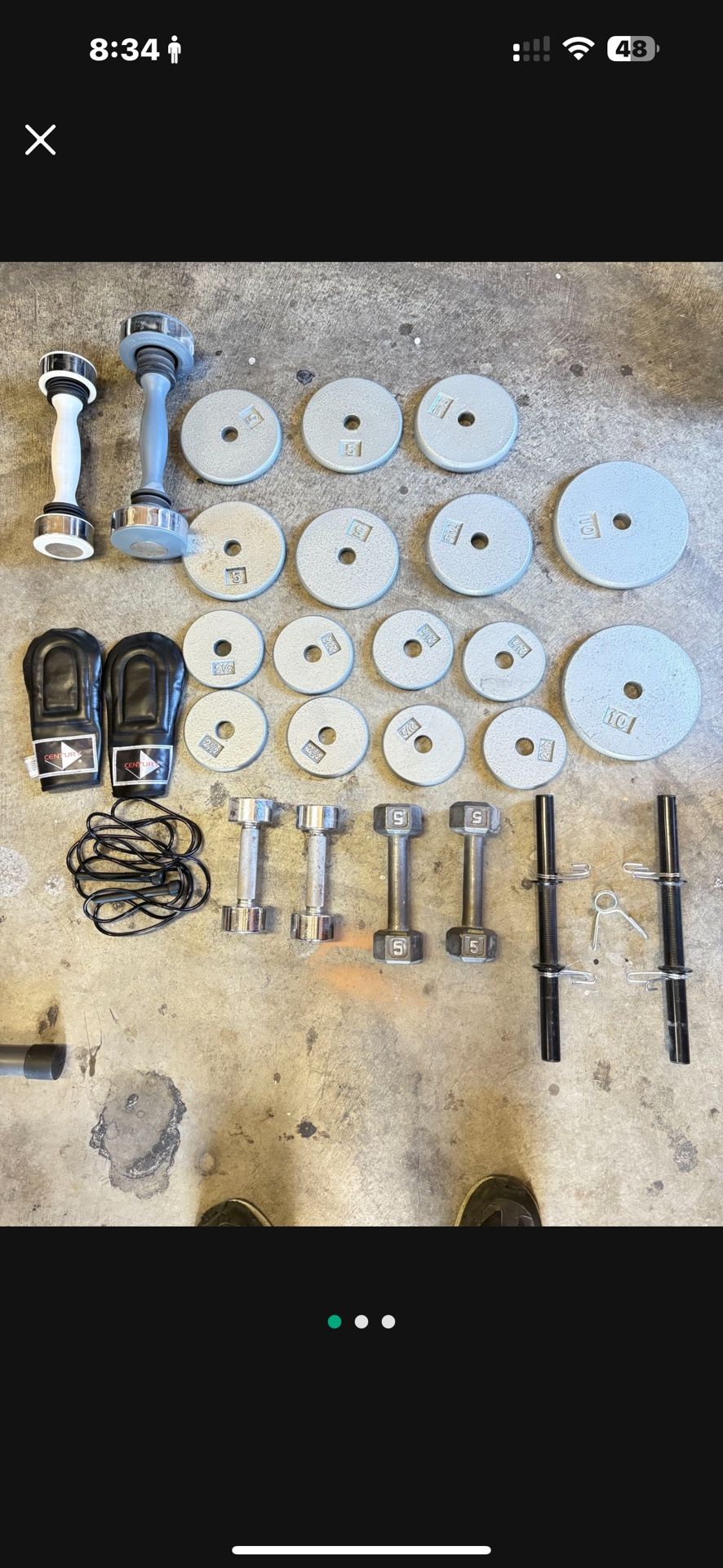 Weights / Dumbbells / Jump Rope / Shakers