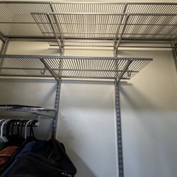Steel Shelf Set