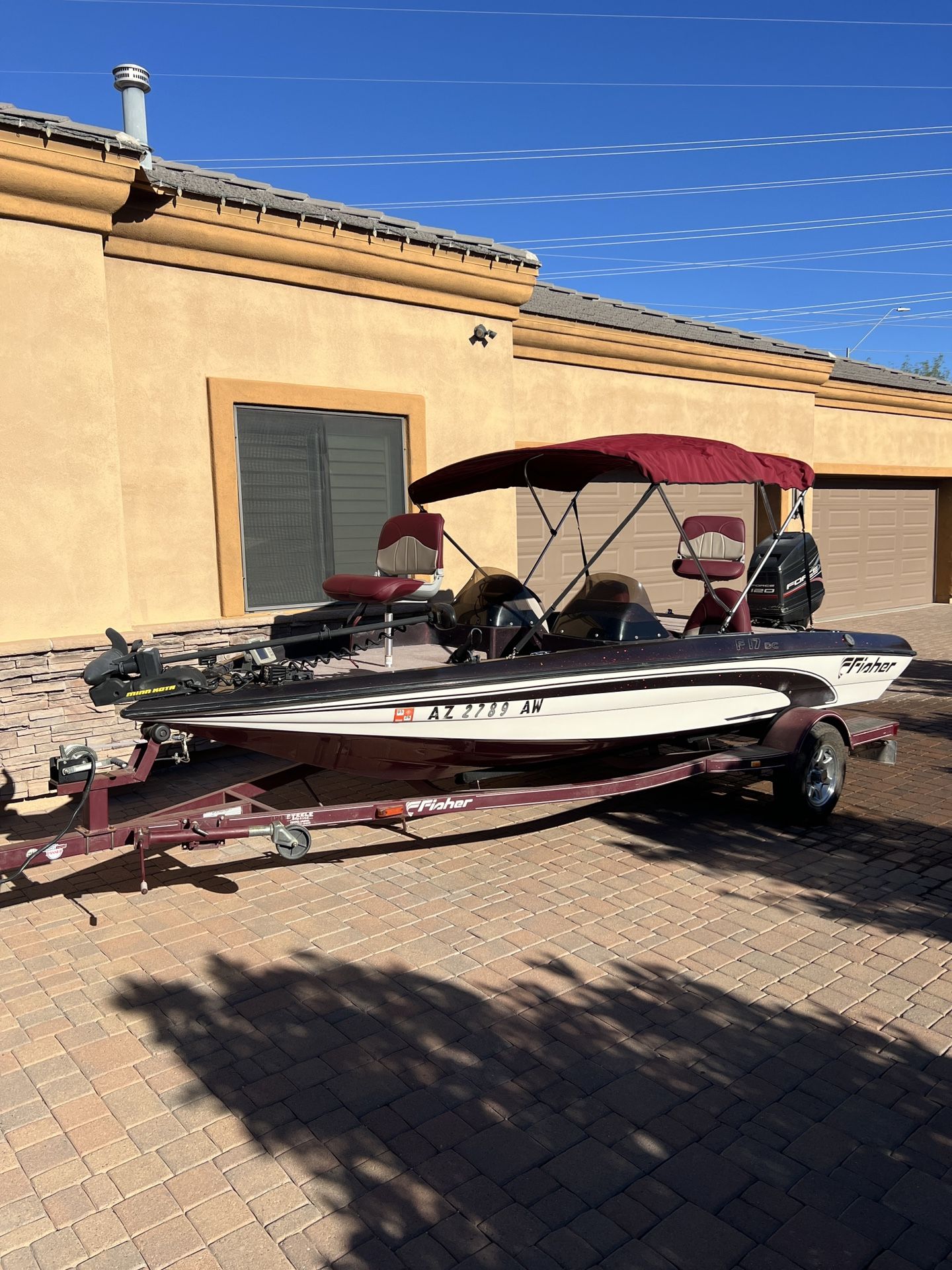 1997 Tracker Fisher F17DC