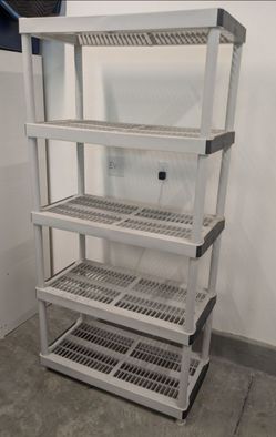 Plastic Garage Storage Shelf