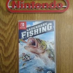 LEGENDARY FISHING EMPTY CASE NO GAME!
