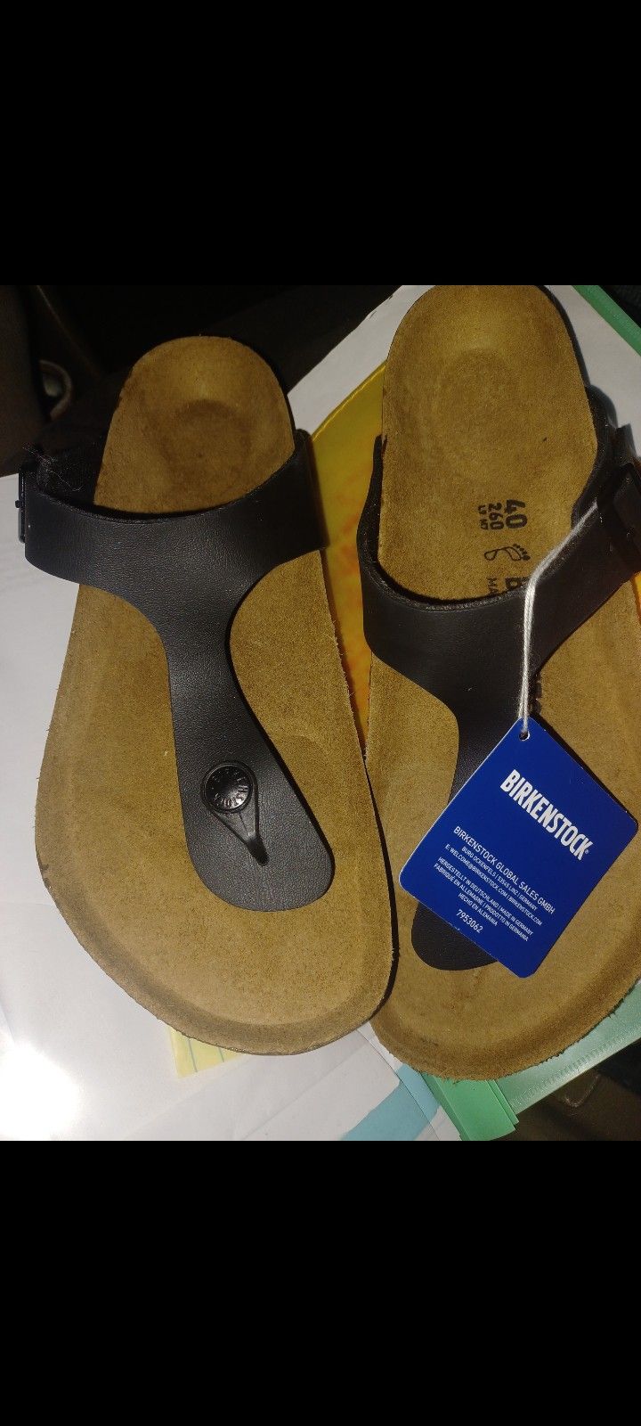 Burkinstock Flip Flop, Black