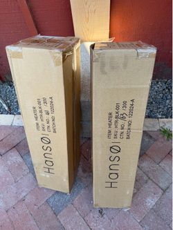 Hanso outdoor electric heaters