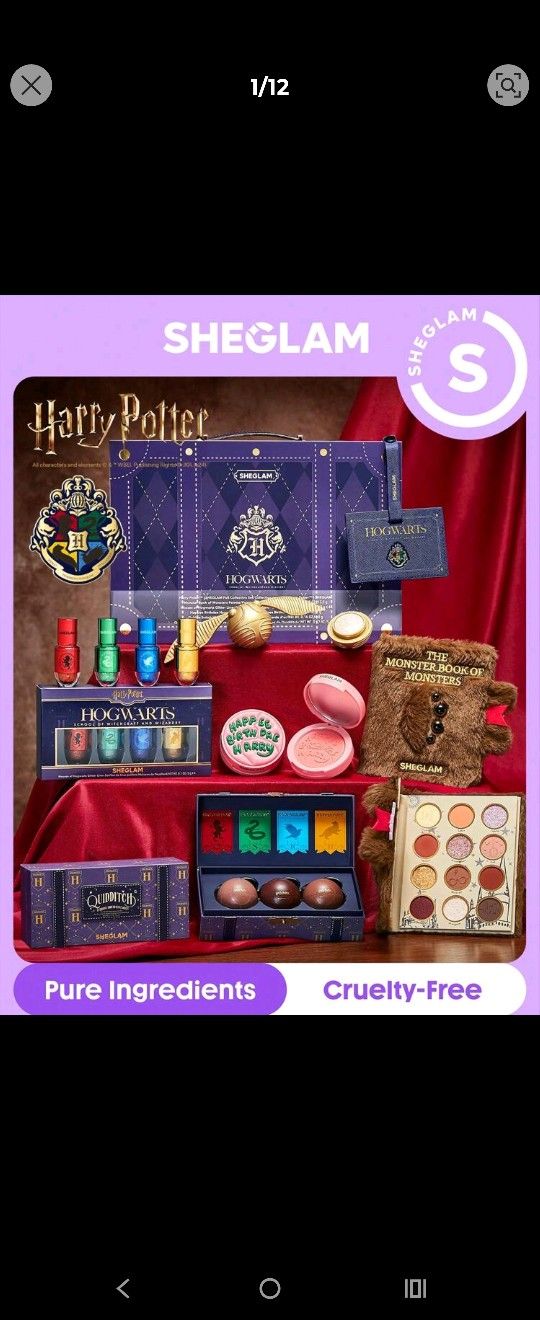 Harry Potter Set De Maquillaje 
