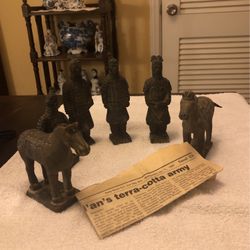 Terra-Cotta Army In Original Boxes