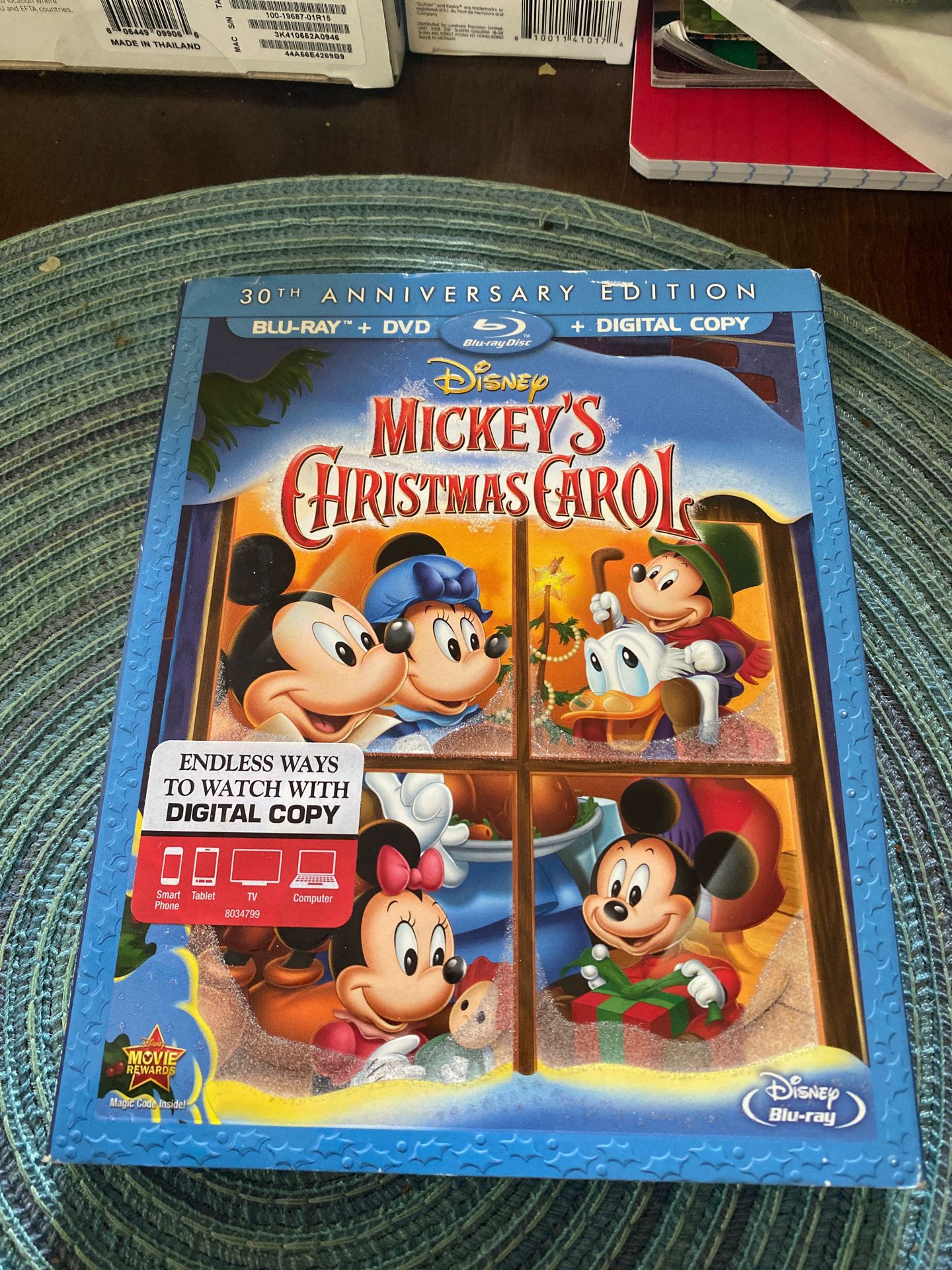 Mickey’s Christmas Carol DVD and Blu-ray