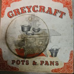 Vintage Miniature Cast Iron Set