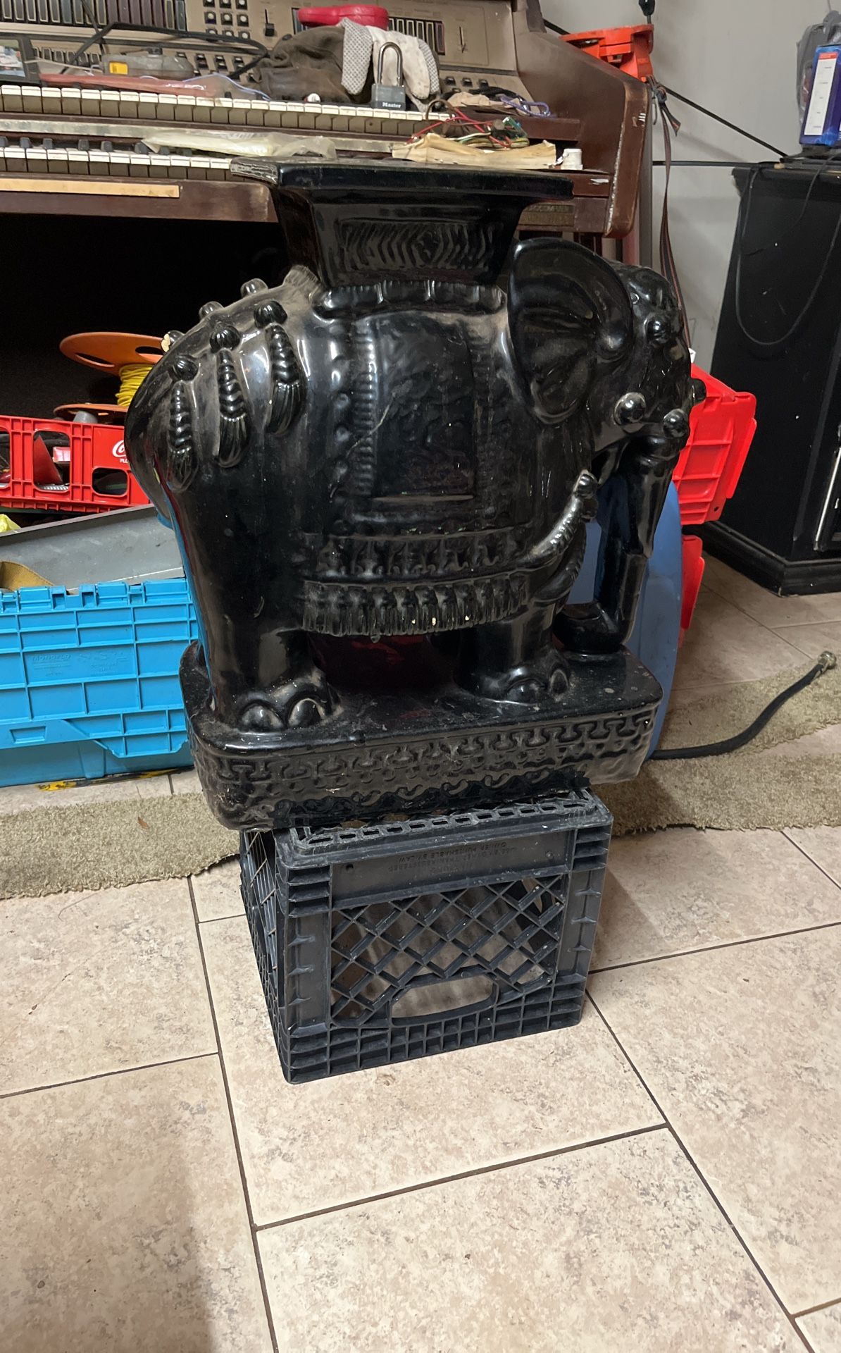 Elephant Statues Two Of Them