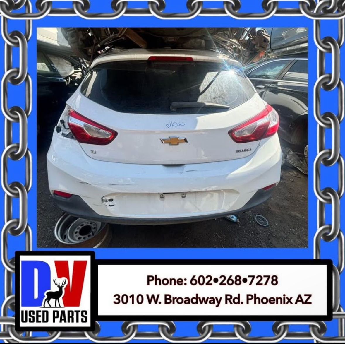 2016 Chevy Cruze / For Parts