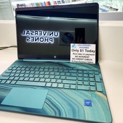 HP- 14INCH LAPTOP 14- DQ0005TG INTEL CELERON N4120, 4GB RAM , 64GB  eMMC NEW IN BOX 