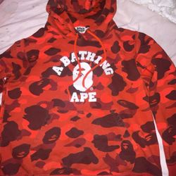 Bape Color Camo Pullover Hoodie