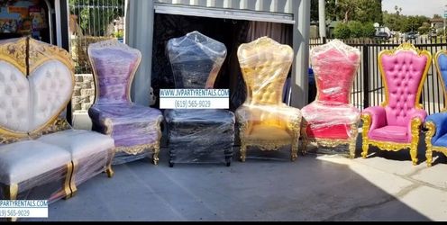 Throne chairs