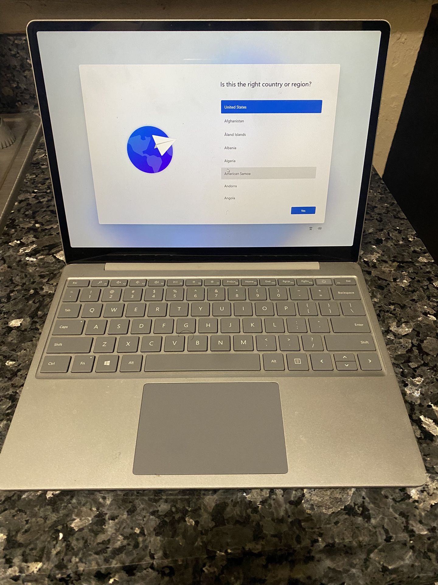 microsoft surface Go 