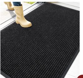 Front door mat indoor/outdoor entrance