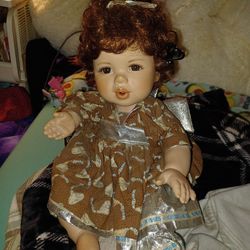   porcelain Hershey doll