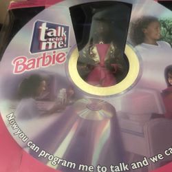 1997 Talk With Me Barbie CD Rom Computer Etc 
