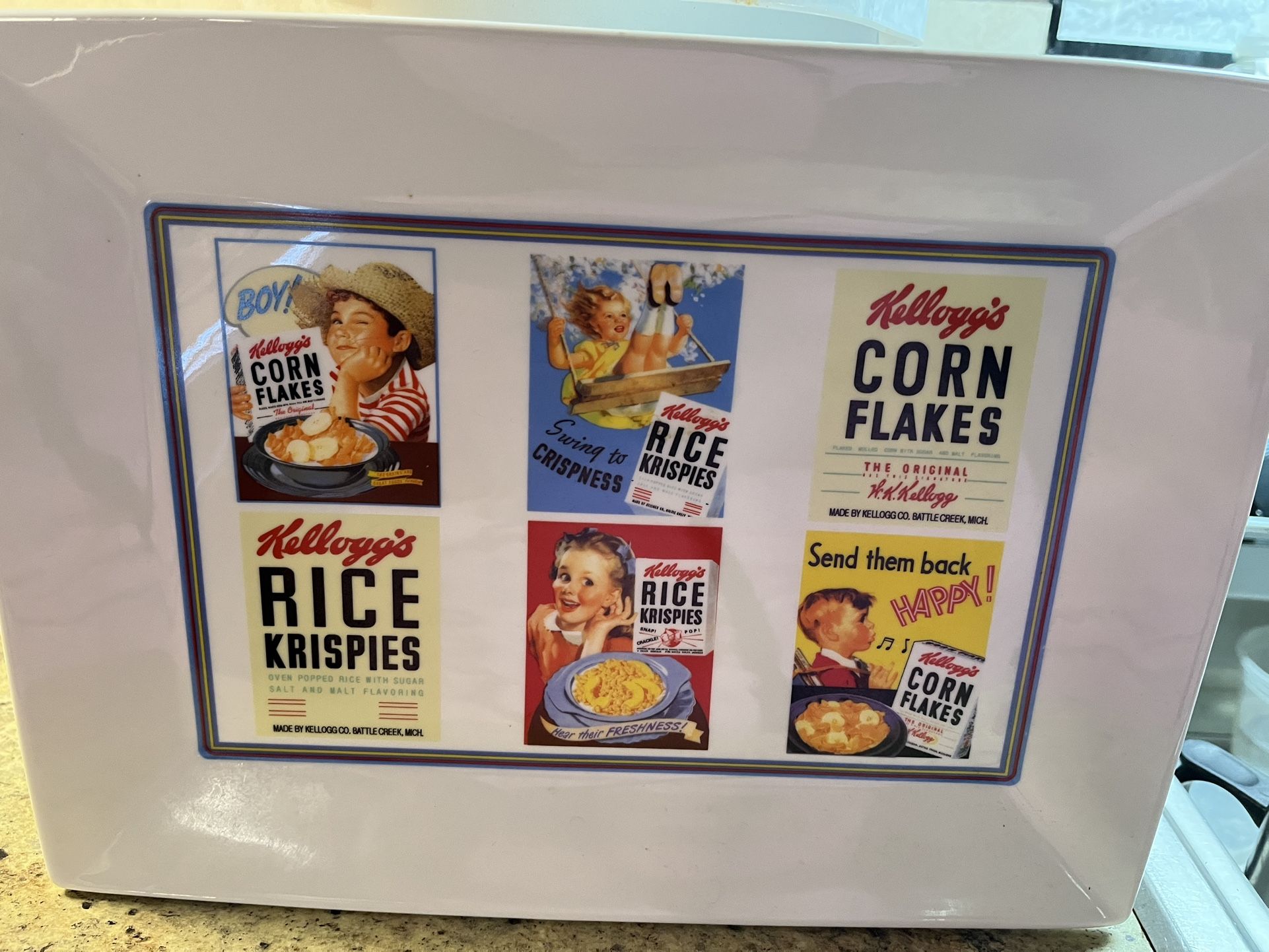 Vintage Kellogg’s platter