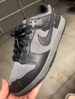 Women’s dunks low black rose