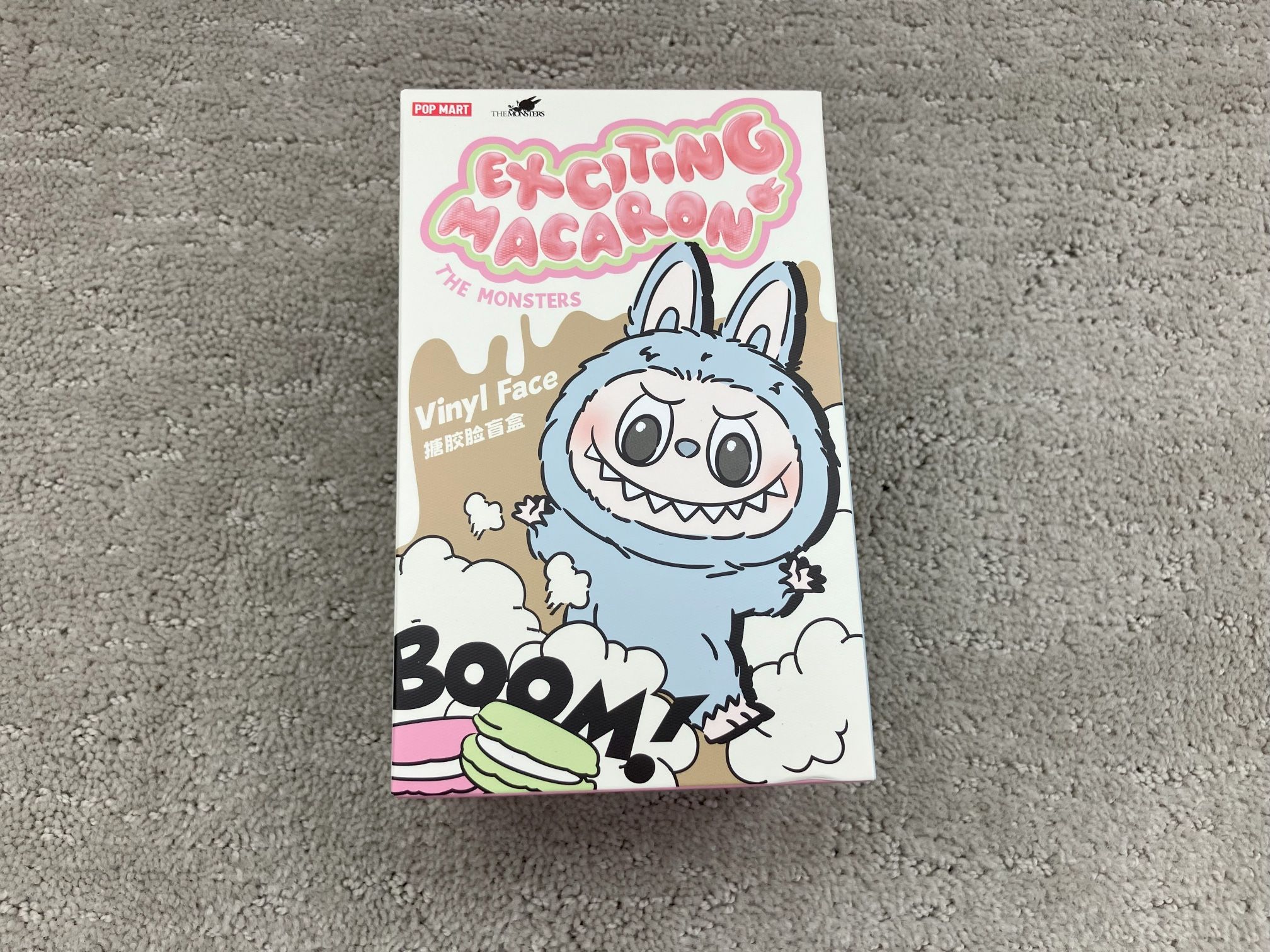 Labubu The Monsters Exciting Macaroon Sesame Bean Brand New Sealed