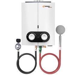 **Instant Heat on the Go: SANAUVULCAN Portable Gas Water Heater**