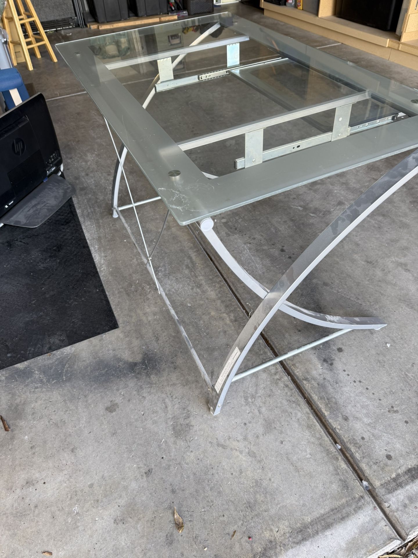 Glass Computer Desk