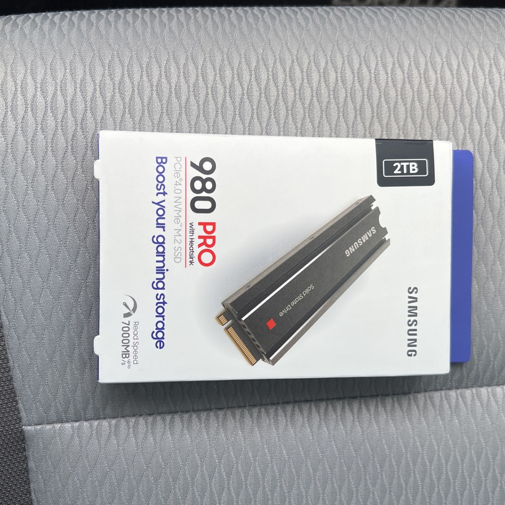 Samsung 980 PRO Heatsink 2TB Internal SSD PCle Gen 4 ×4 NVMe for PS5