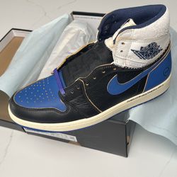 Fragment x Union x Air Jordan 1 Retro High OG ‘Sport Royal’ size 10.5