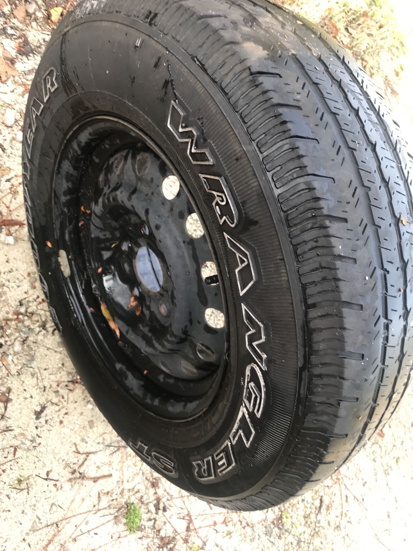 Wrangler good year tire