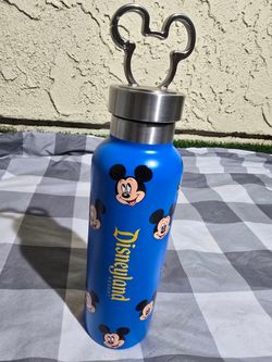 Official Disney Parks Mickey Mouse Stainless Steel Water Bottle
