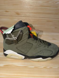 Jordan 6 Retro “ Travis Scott Olives “
