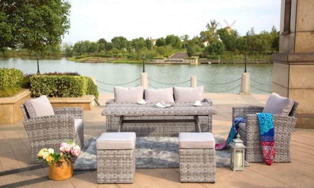 New Grey Outdoor Patio Furniture Set for Sale in Rancho Cucamonga, CA