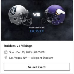Raiders Tickets 