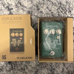 TC helicon Duplicator Vocal Effects  Pedal 