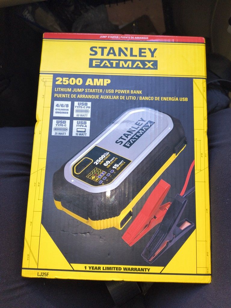 Stanley FatMax Jump Starter