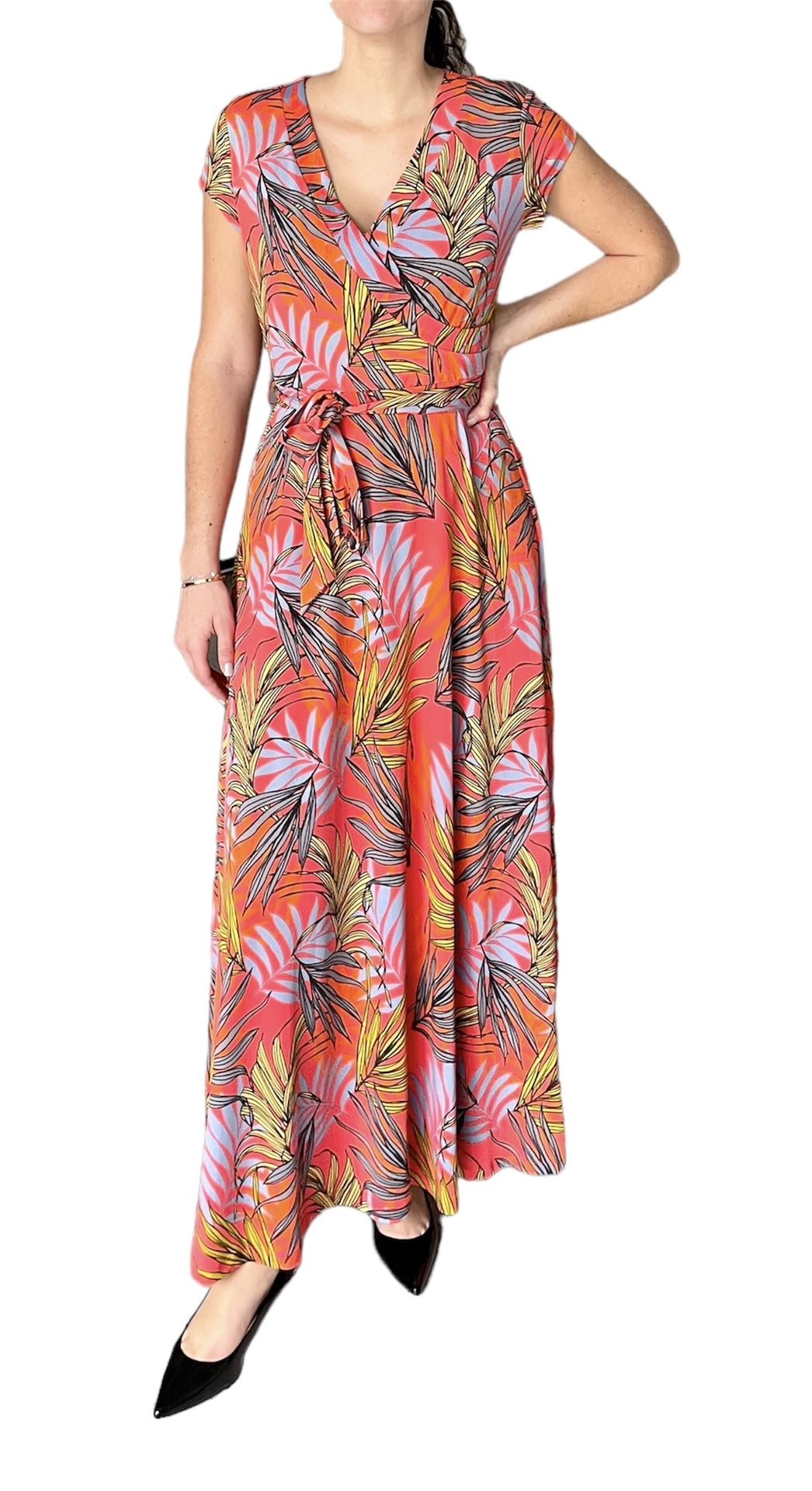 NWT Cocomo Women Floral Maxi Dress – Size S