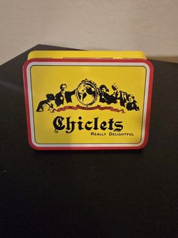 Vintage Chiclets Tin