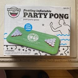 Nib Big Mouth Floating Inflatable Party Pong