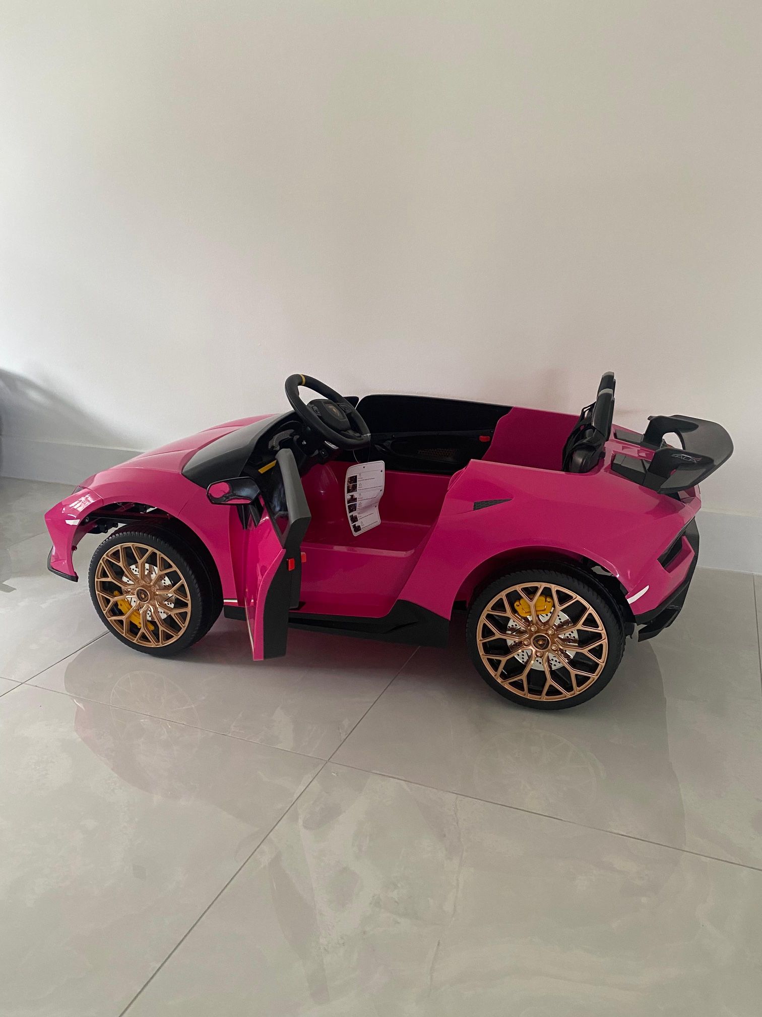 New Lamborghini Huracan Performante spyder kids power wheels ride