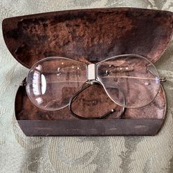 Antique Flexible Glasses With Case