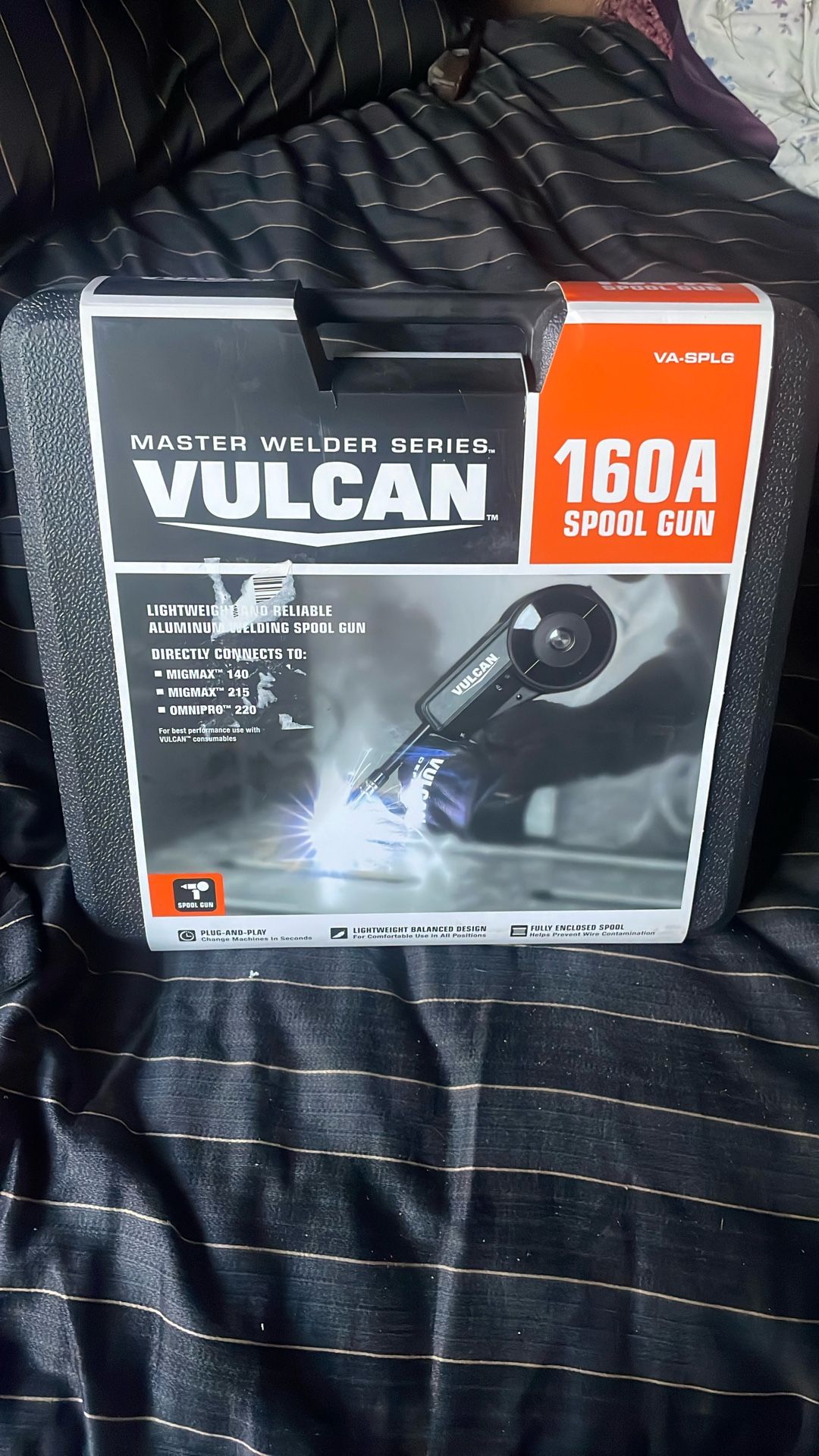 NEW Vulcan Master Welder Series VA-SPLG 63793 Aluminum Welding 160A Spool Gun