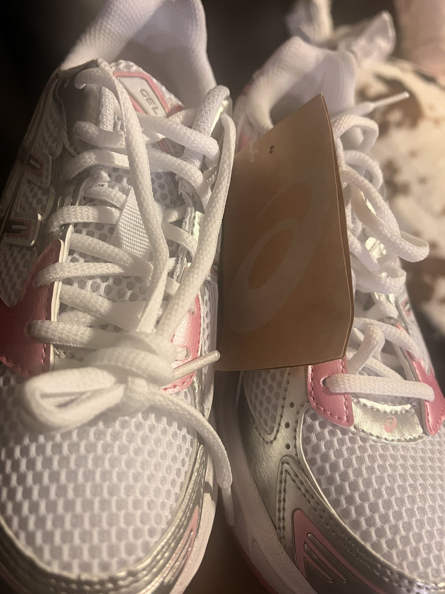 Pink Asics