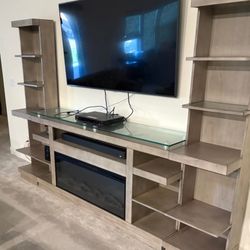 Wall Unit With Fireplace - MUST GO!