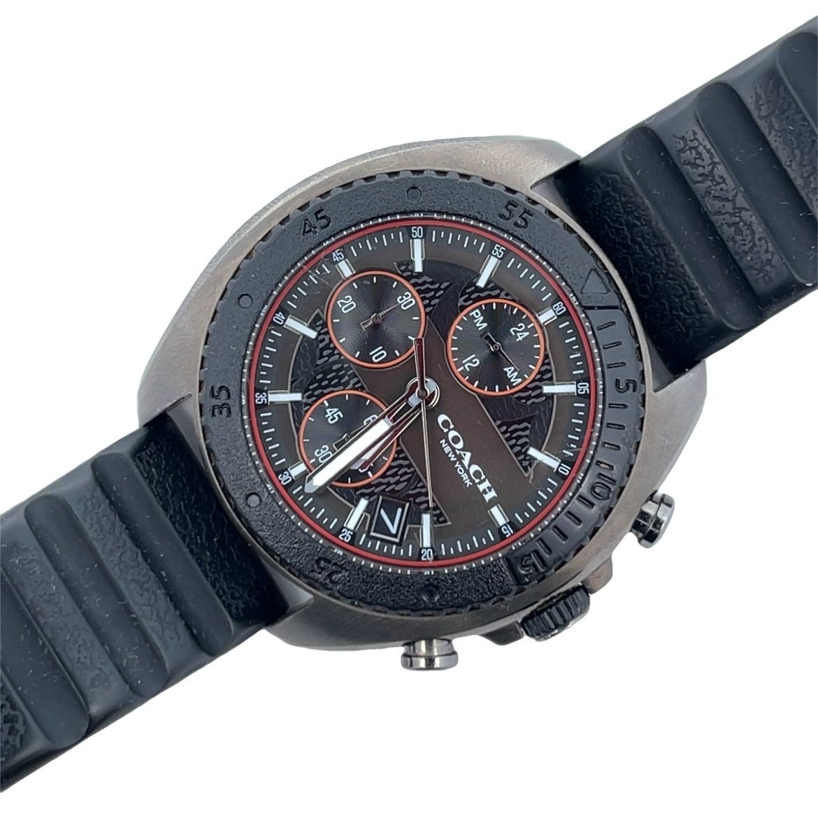 Coach Chronograph CA.135.2.44.1875 Black PVD 44 mm Watch (A1G005628)