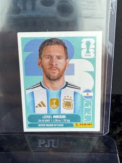 Messi panini 2026 World cup sticker