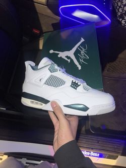 Jordan 4s Oxidized Green