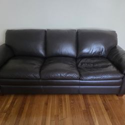 Leather Sofa And Chair Pickup Only 