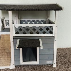  New Outdoor Cat House