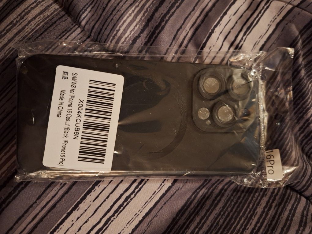 Iphone 16 Pro Case- Black