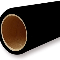 Seamless Paper Backdrop in Black for Photography & Video 86 Inches x 18 Feet