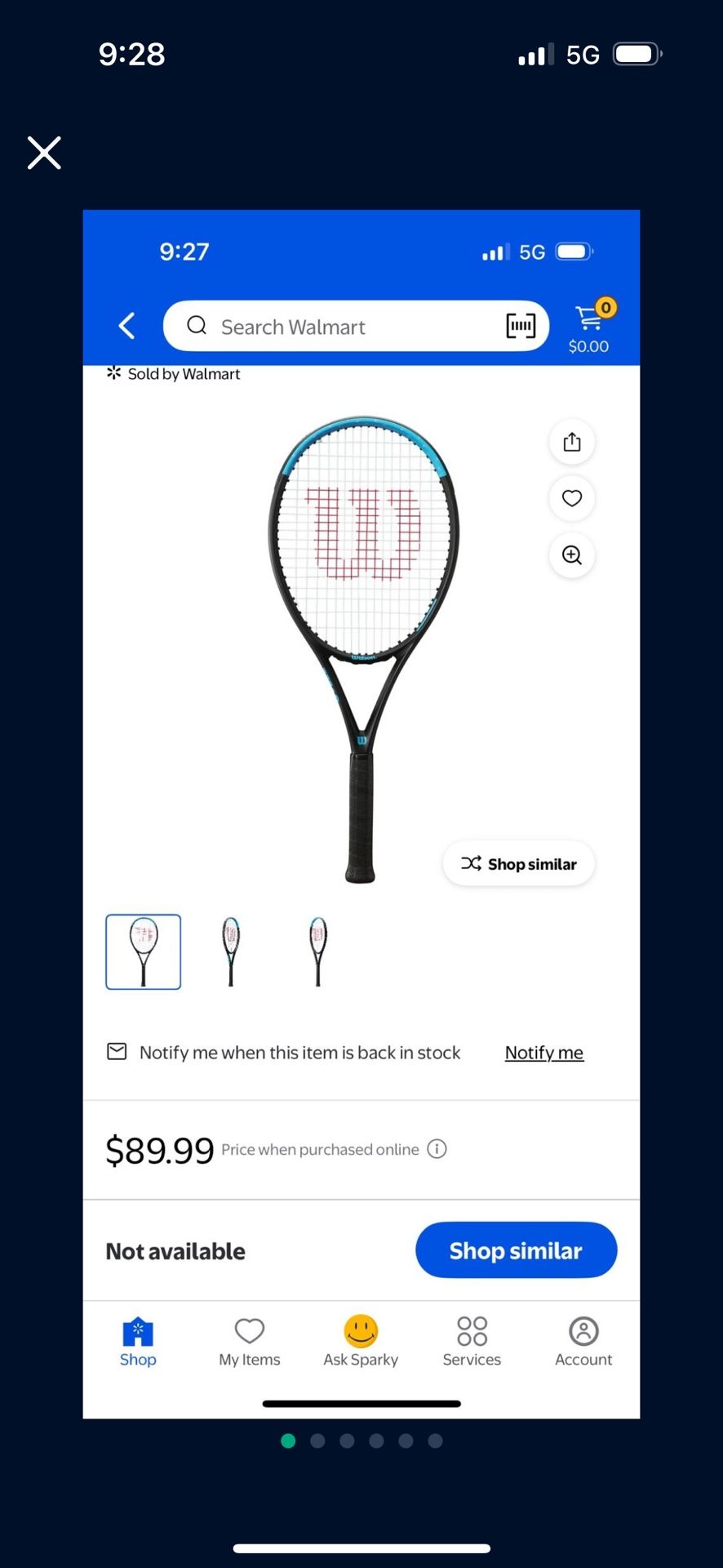 Wilson Tennis Racket